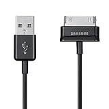 Samsung Galaxy Tab 30 Original USB-Datenkabel, Ladekabel, Synchronisierungskabel für Samsung Galaxy Tab P1000 / P1010 / P7500 / P7510 / P7300 / P7310 / P5110, 2 Tab / 3 / 7.0 / 10.1 / 8.9, ohne Einzelhandelsverpackung