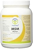 manako 365 MSM (Methylsulfonylmethan) kristallines Pulver, Premiumqualität, 99,9% rein, 1000 g Dose (1 x 1 kg)