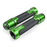 RUIZE Motorrad Lenkergriffe Griffe Für KA&WASAKI für VUL&CAN S650 VUL&CAN S 650 Griffenden Anti-Rutsch-Griffgummis (Farbe : Grün)