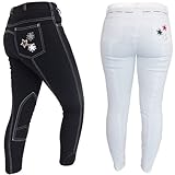 John Whitaker Star Damen Reithose; schwarz 30