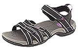 Teva Damen Tirra Womens Sport- & Outdoor Sandalen, Schwarz (black/grey 912), 38 EU