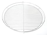 HESANI TOP Qualität 50 cm Chrom Grillrost verchromt rund Grill Rost Grillgitter GmbH