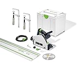 Festool Tauchsäge-Set TS 55 FQ PLUS FS 1400/2 2x FSZ 120 Sy