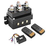 12V Windenrelais, bruchsicheres drahtloses Winden-Fernbedienungsset Wetterfest Original Standard für 8000lbs-12000lbs ATV UTV