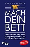 Mach dein Bett: Die 10 wichtigsten Dinge, die ich als Navy SEAL gelernt habe und die auch dein Leb
