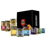 OLIVAS Oliven-Set klein # Eine kulinarische Reise durch die Olivenwelt Spaniens # Mit Geschenkbox