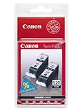Canon Tintenpatrone PGI-520BK Doppelpack - schwarz 19 ml - Original für Tintenstrahldruck