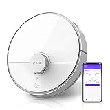 360 S5 Saugroboter mit Intelligenter Navigation, App & Alexa Steuerung, 580ml Staubbehälter, Automatischer Staubsauger Roboter 2200Pa Saugkraft, Selbstaufladend, Leise für Tierhaare Teppich Hartbö