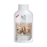 Seed Natural Herbs Keratin Knoblauch Shampoo 400 ml- Geruchlos-Ideal für trockene Kopfhaut und strapaziertes Haar- Anti Haarausfall Frauen & Männer - Keratin Haark