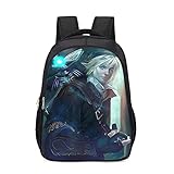 mmkow Schultasche 3D-Druck, Gunnon Kinderschulrucksack, Ocarina of Time, Laptoptasche, Action-Abenteuerspiel (43x30x13cm), großes Fassungsvermög