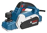 Bosch Professional Handhobel GHO 16-82 (630 Watt, 230 Volt, inkl. Parallelanschlag, Sechskantstiftschlüssel SW 2,5, Stoffstaubbeutel, im Karton)