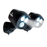 MediaShop Panta Safe Light 2er Set – LED Strahler für innen und außen – Außenleuchten mit Bewegungsmelder und Tageslichtsensor – wetterfeste LED Außenbeleuchtung – 2 Stk