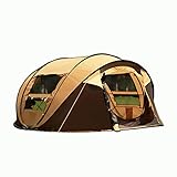 thematys Pop Up Wurfzelt wasserdicht für 4-5 Personen - Robustes, ultraleichtes Igluzelt perfekt geeignet für Camping, Outdoor & Festival (Style 2)