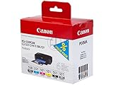 Canon - original - Canon Pixma MG 7550 (PGI-550 CLI 551 / 6496 B 005) - Tintenpatrone MultiPack (schwarz, cyan, magenta, gelb, grau) - 7