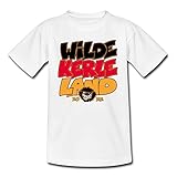 Spreadshirt Die Wilden Kerle Wilde Kerle Land Logo Kinder T-Shirt, 98-104, Weiß