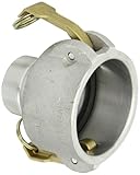 Dixon 3020-B-AL Aluminium Typ B Nocken- und Rillen-Reduzierschlauchverschraubung, 7,6 cm Buchse x 5,1 cm NPT Steck