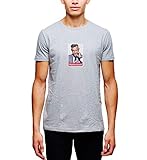 Notorious Conor McGregor Irland MMA_MRZ1192 Top T-Shirt 100% Baumwolle für Herren, T-Shirt für Sommer, Geschenk, Mann, Freizeithemd, grau, Groß