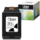 CKMY 301 XL Schwarz Tintenpatronen für HP 301XL Druckerpatronen für HP Officejet 2622 2620 4630 Deskjet 3050 3055 2540 2542 2050 2510 1000 1050 1050A 1510 1512 1514 Envy 5530 4500 Druck