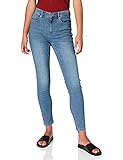 Only Carmakoma Damen CARHIRIS Life REG SK ANK Pushup MAH112 Jeans, Light Blue Denim, 54