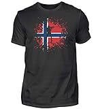 Biathlon Norwegen Weltcup T-Shirt | Geschenk für Wintersportfans Herren S