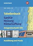 Tabellenbuch Sanitär-Heizung- Lüftung: Tabellenbuch Sanitär-Heizung-Klima/Lüftung: Anlagenmechanik SHK Ausbildung und Praxis: Tabellenb