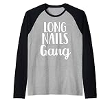 Lustige lange Nägel niedlich Nail Liebhaber Nail Tech Maniküre Geschenk Tee Rag
