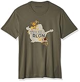 True Religion Herren Vines Short Sleeve Crew Neck Tee T-Shirt, Kalamata Grün, XL