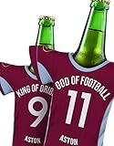 Fan-Edition Trikot passend für Aston Villa FC Trikot Home Fans | offiziell männer Trikot-Trikotkühler by MYFANSHIRT.com fußball heim Trikot t-S