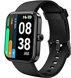 Smartwatch, YONMIG 1,69'' Zoll Touch Farbdisplay Fitness Tracker mit Alexa Integration Armbanduhr Smart Watch Pulsmesser IP68 Wasserdicht Schrittzähler Uhr Schlafmonitor Sportuhr für iOS