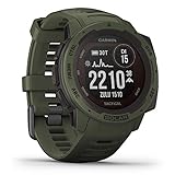 Garmin Instinct Solar Tactical - robuste GPS-Smartwatch mit taktischen Funktionen und Solar-Ladelinse für bis zu 54 Tage Akku. US-Militärstandard, wasserdicht bis 10 ATM, Sport-/Fitnessfunk