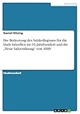 Die Bedeutung des Salzkollegiums für die Stadt Salzuflen im 16. Jahrhundert und die „Neue Saltzordnung“ von 1609