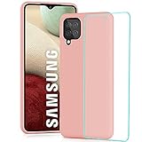 YATWIN Hülle für Samsung Galaxy A12 / M12, Stoßfeste Schutzhülle Samsung A12 / M12, Ultra Dünn Silikon Hülle Samsung Galaxy A12 / M12 Case, R