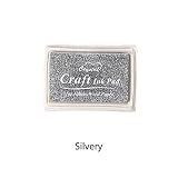 JLZK Favoriten Vintage Blumenstrauß Stempel Stempel Etikett Dekoration Stempel Holzstempel Für Scrapbooking DIY Craft Standard Stempel .Versammeln (Color : Silvery)