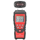 lifebea Feuchtemesser Holzfeuchtigkeitszähler Papier 0-99,9% Holz Luftfeuchtigkeit Tester Wand Hygrometer Timber feucht Detektor Große LCD-Anzeig