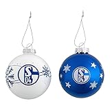 FC Schalke 04 S04 Weihnachtskugeln Christbaumkugeln 4er S