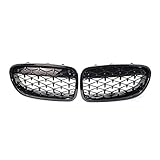 DZSSYZBHD 2010-2016 EIN Paar 5er Diamond Glossy Black M5 Style Front Nierengrill Grill Für BM-W F10 F18 520i 523i 525i 530i 535