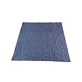 Heigmzlyd Picknickdecke Isoliert， 215 * 215CONCAVE-CONVEX MAT Große Outdoor-Strand Picknick-Tuch Camping Zelt Kissen Kissen Baldachin Feuchtigkeitsdichte Matte (Color : Gray)