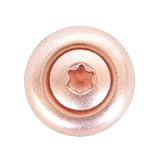 HAUS & DACH Spenglerschrauben Edelstahl A2 Verkupfert 4,5 x 35 mm, 100 Stk