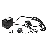 BYARSS SM-038L4 Kunststoff 600L / H 3 in 1 Fish Tank Tauchbelebungswasserpumpe Aquarium Supplies (220-240V)