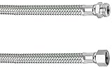 Cornat Flexibler Verbindungsschlauch - 200 mm Länge - 3/8 Zoll IG, 3/8 Zoll AG - Hochwertige Edelstahl-Umflechtung / Anschlussschlauch für Wasserhahn / Armaturenschlauch / Flexschlauch / T3173091270