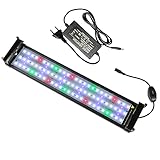 EINFEBEN LED Aquarium Beleuchtung, RGB Aquarium LED Beleuchtung für 75-95cm Wasserpflanzen und Süßwasser-Aquarien, Dimmb