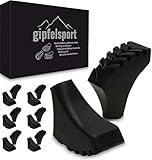 gipfelsport Nordic Walking Gummipuffer, Schuhe, 12 Stück, 6