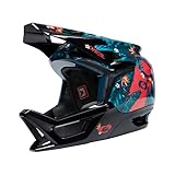 O'NEAL | Mountainbike-Helm | Enduro MTB Downhill | Nach Sicherheitsnorm EN1078, viele Ventilationsöffnungen erleichtern die Atmung, IPX® ACells | Transition Helmet Rio V.22 | Erwachsene | Rot | XXL