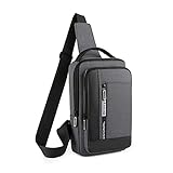 Gürteltasche Für Männer, Große Kapazität Verstellbarer Gürtel Waistpacks, Ligthweight Laufbeutel Wasserdicht Für Outdoor Sport Wandern (Color : Gray 2)