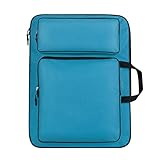 A3 Kunst-Portfolio-Tragetasche, Studenten, Kordelzug, Tragetasche, tragbare Schultertasche, leichte Box für 8 K Skizzenblock, Künstler, Zeichnen, Malzubehö