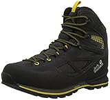 Jack Wolfskin FORCE CREST TEXAPORE MID W Outdoorschuhe, black / burly yellow XT, 45.5 EU