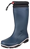 Dunlop Blizzard gefütterte Herren Gummistiefel, Blau (Blue/Grey/Black), 46 EU