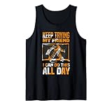 Eishockey-Tor I Eishockeyspieler Torwart I Hockey Torwart Tank Top