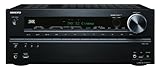 Onkyo TX-NR616 7.2 Netzwerk AV-Receiver für Apple iPhone/iPod (HD-Audio, 3D Ready, RDS, USB 2.0, 160 W/Kanal) schw