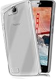 moex Aero Case kompatibel mit Huawei Honor Holly - Hülle aus Silikon, komplett transparent, Klarsicht Handy Schutzhülle Ultra dünn, Handyhülle durchsichtig einfarbig,